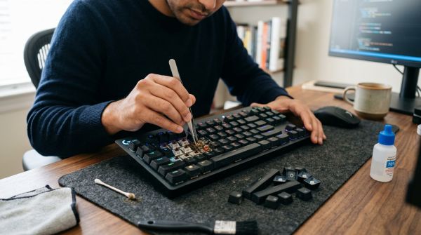 5 astuces rapides pour débloquer un clavier collé