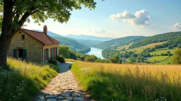 Hébergement rural dans la vallée du lot : l'évasion parfaite !
